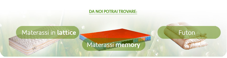 Materassi in lattice